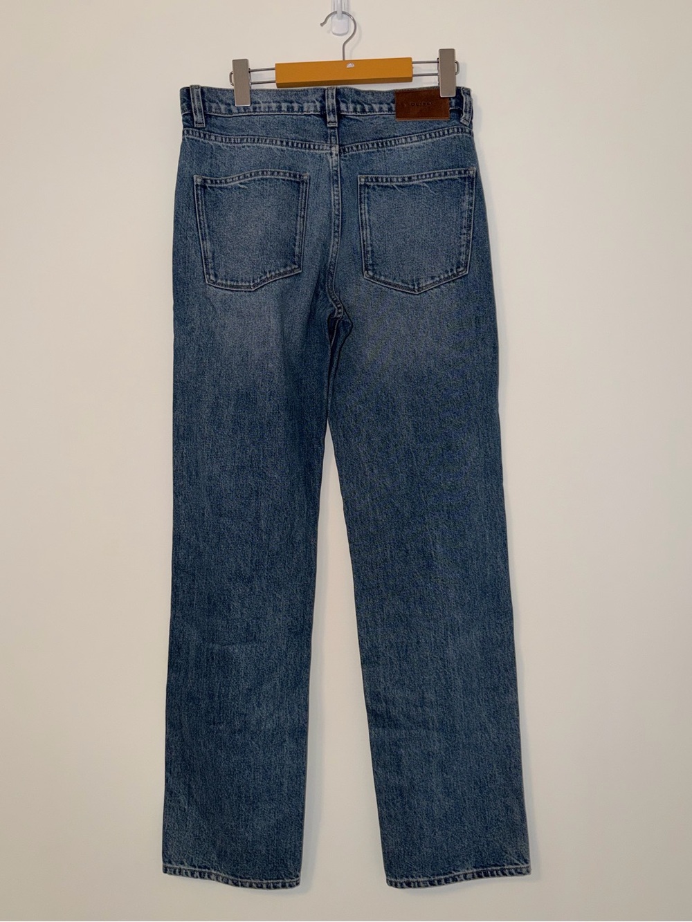 DL1961‎ High-Rise Straight Cigarette Jeans costal blue 26 feminine quiet luxury - Picture 6 of 9